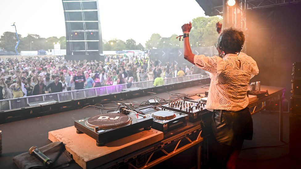 DJ Paulette at All Points East Festival on the 6Music stage on 19 August 2022