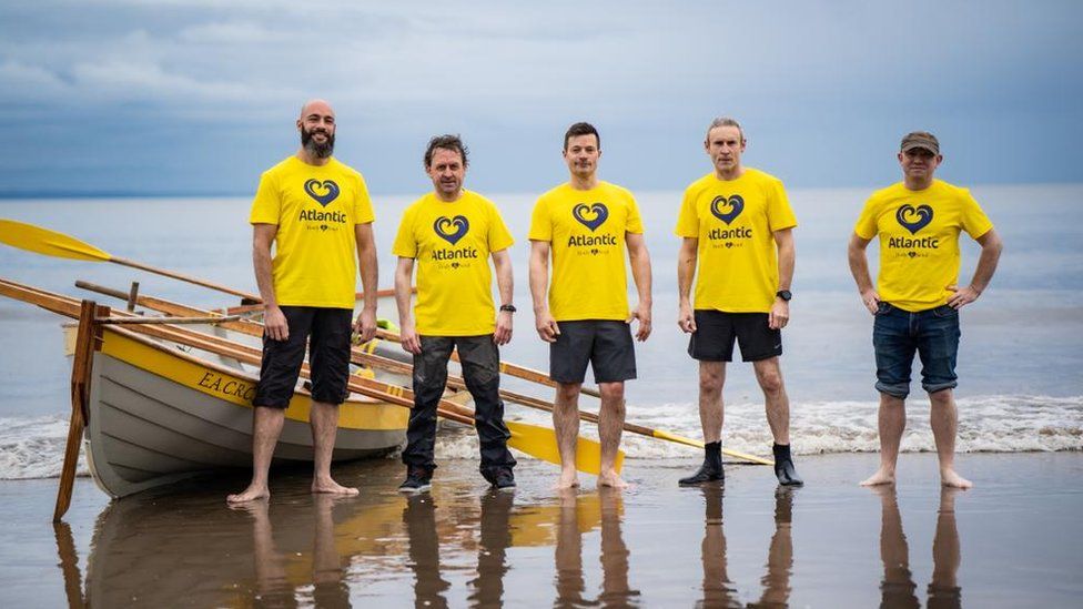 Atlantic Body and Soul rowing team