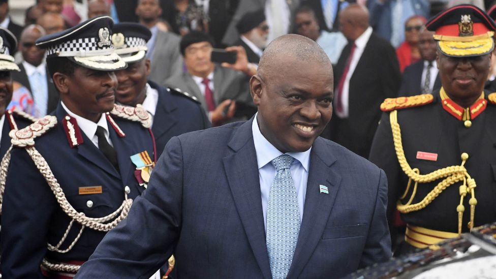 Botswanan President Mokgweetsi Masisi