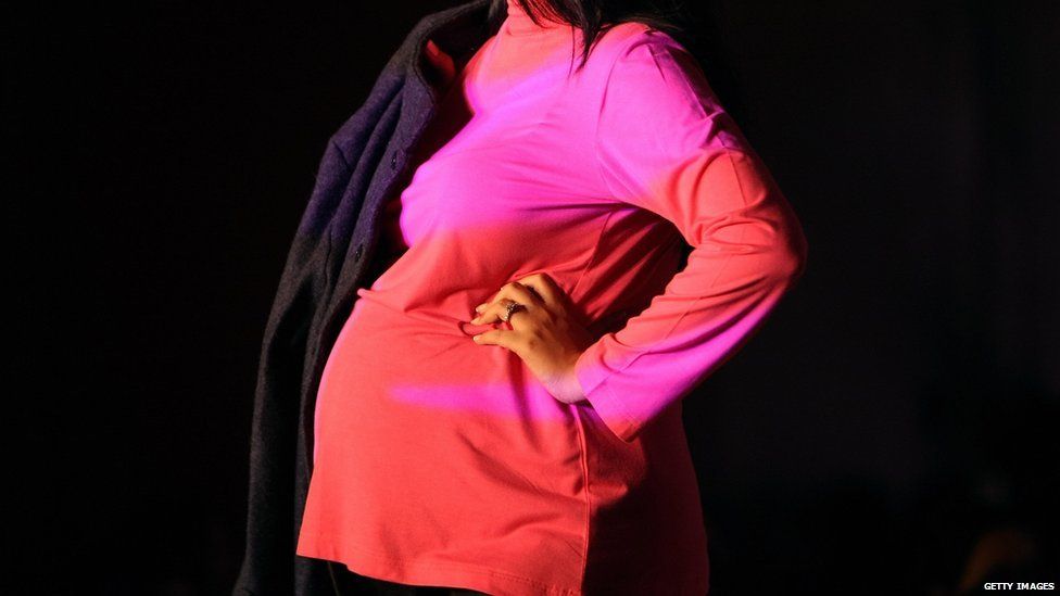 India pregnant woman