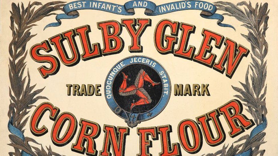 Vintage Sulby Glen Corn Flower advertisement