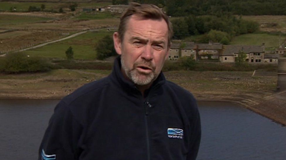 Yorkshire Water's director of water Neil Dewis