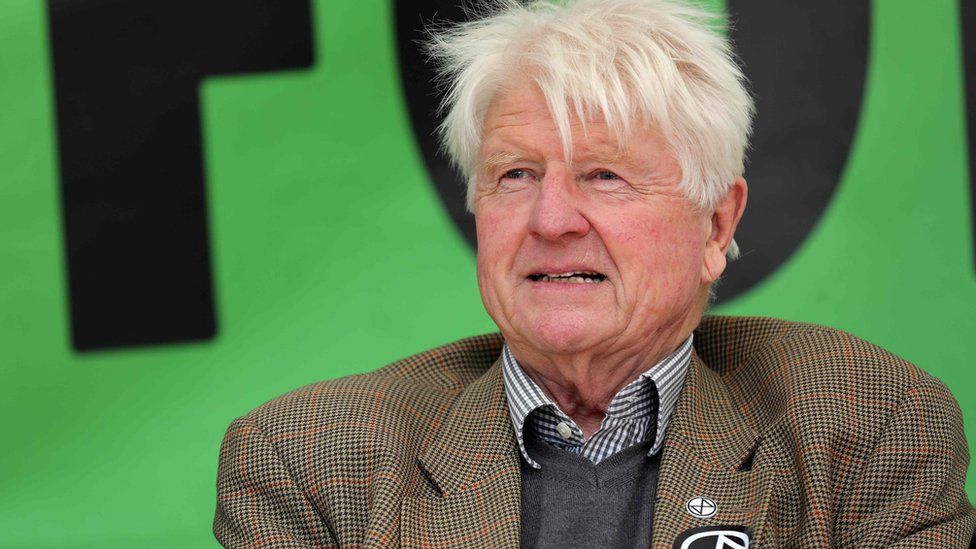 Stanley Johnson praises Extinction Rebellion 'crusties' BBC News
