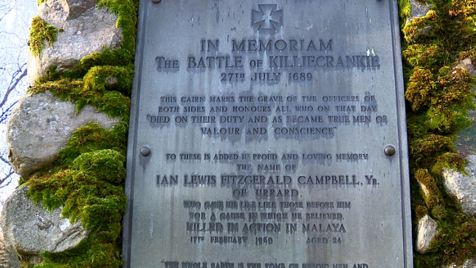 Battle of Killiecrankie memorial