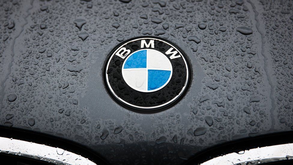 BMW car badge