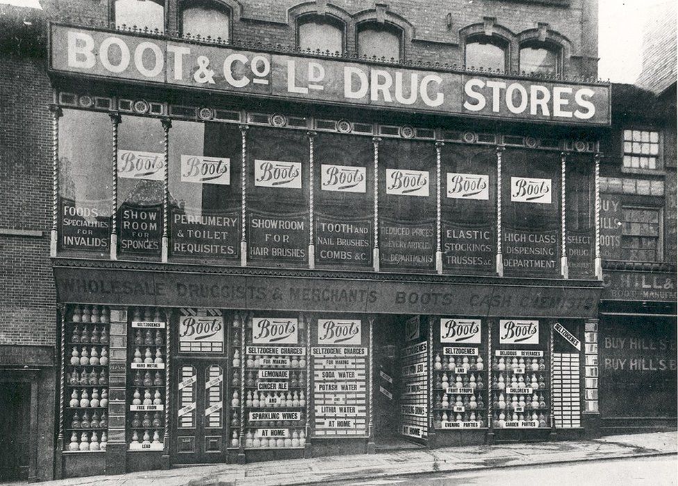 Boots Goose Gate store, Nottingham, 1896
