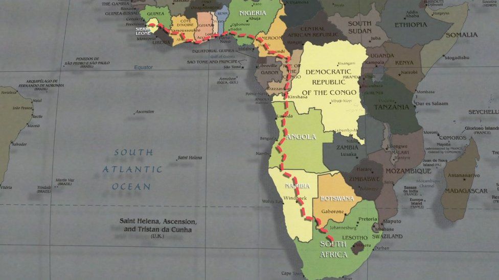 Map of Africa