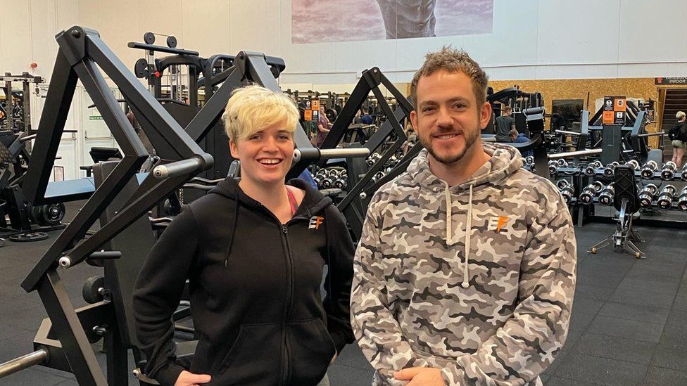 Gym owners Thea Holden and Chris Ellerby-Hemmings