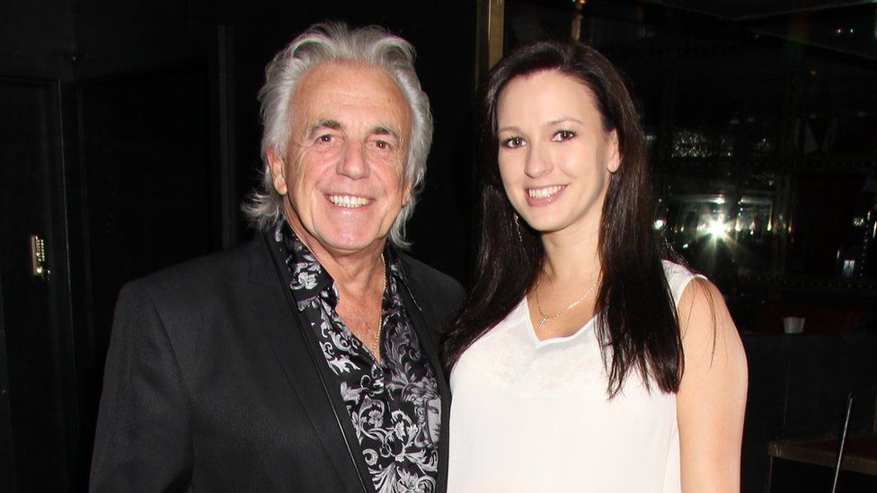 Peter Stringfellow with wife Bella