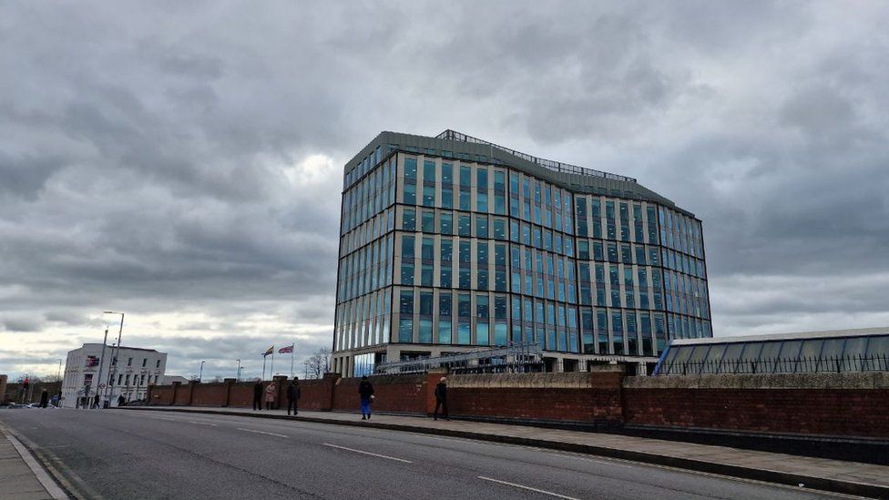 The existing HMRC building in Nottingham