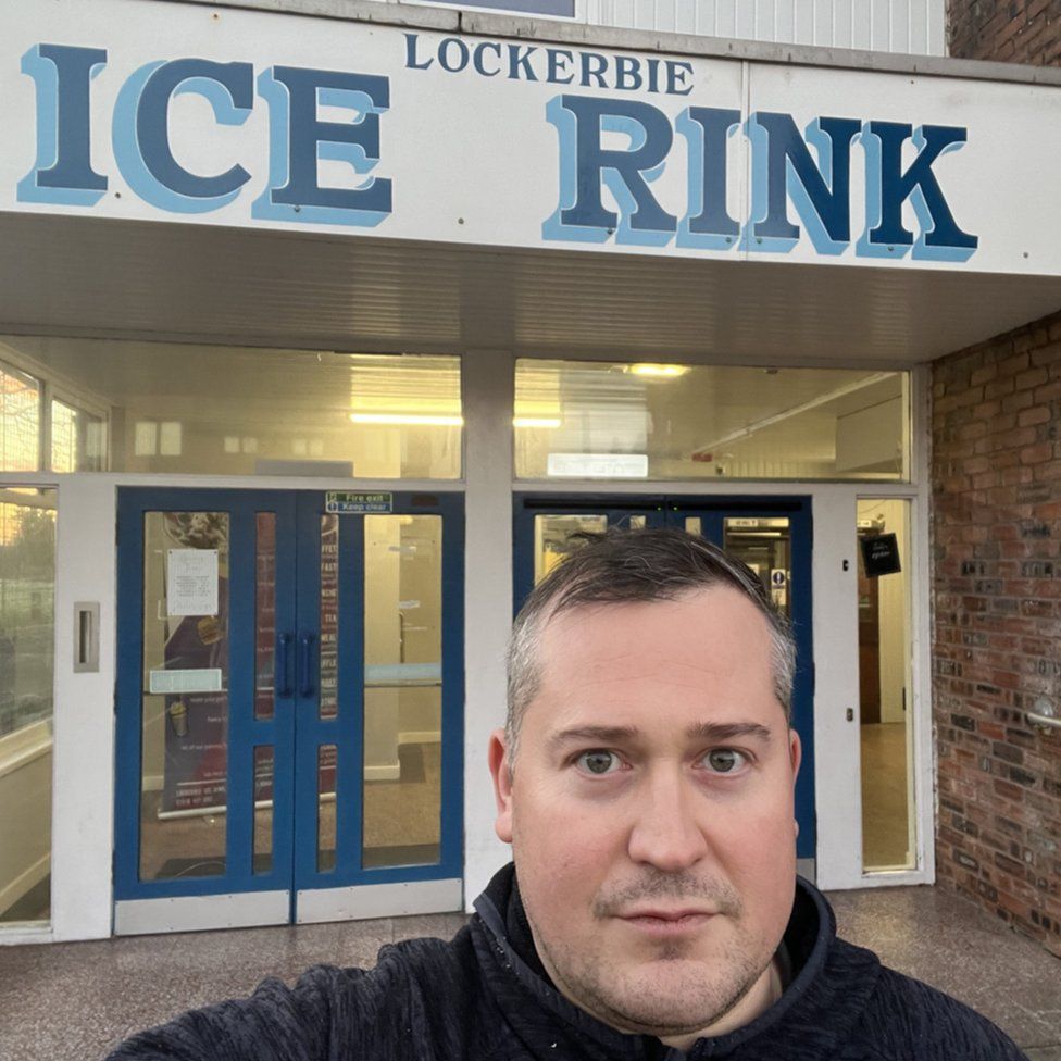 Duncan Gracie at Lockerbie Ice Rink