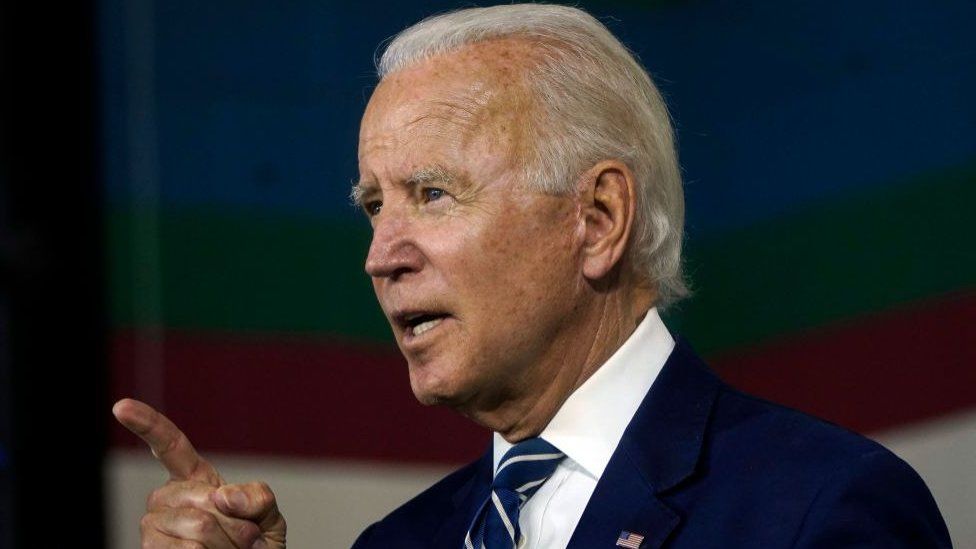 Biden Warns China Will Eat Our Lunch On Infrastructure Spending Bbc 