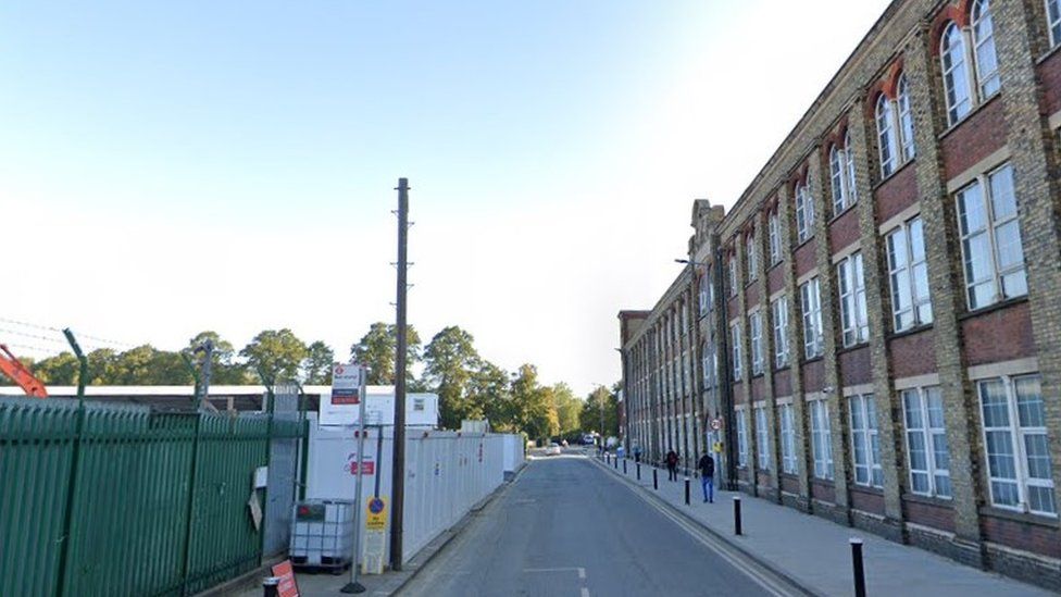 Buildings on Ashley Road