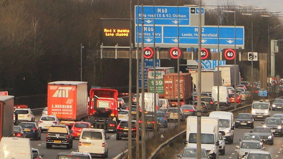 M60 Simister Island junction