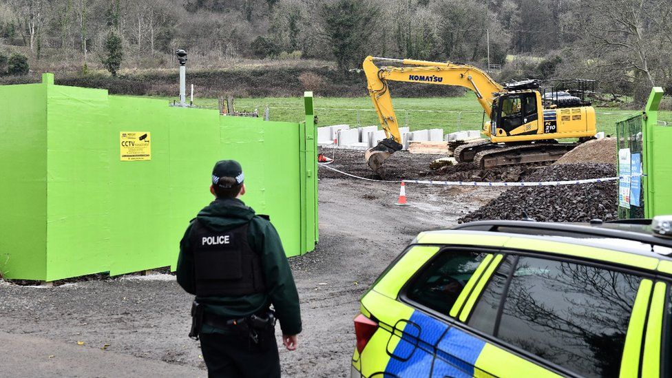 Carrickfergus Man dies in workplace accident on Knockagh Road BBC News