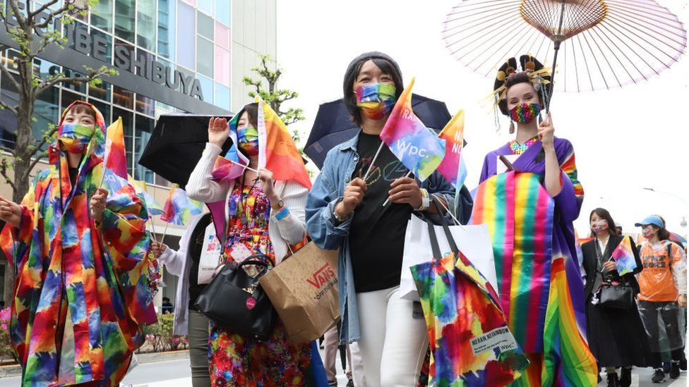 Парад гордости в Токио в 2022 году
