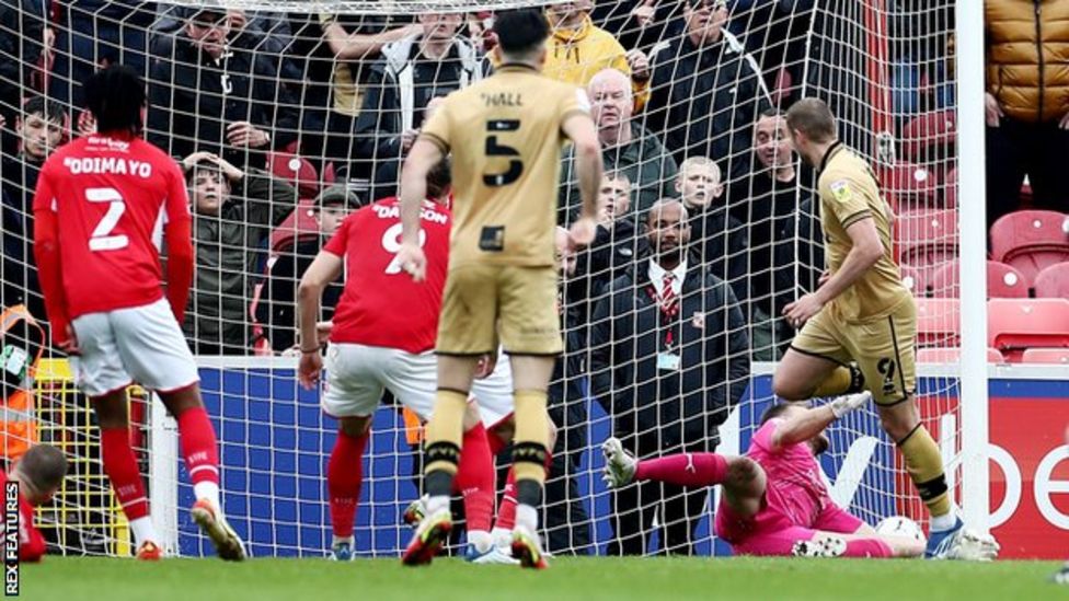 Swindon Town 21 Port Vale Harry McKirdy double edges Robins ahead in