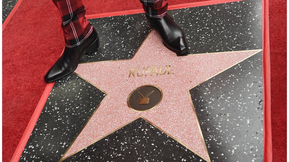 RuPaul's star on the Walk of Fame