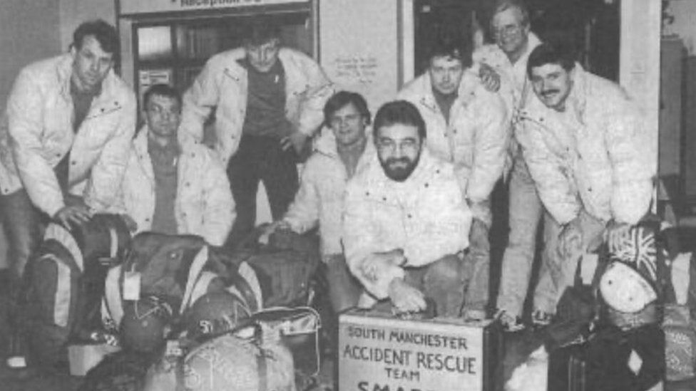 Tony Redmond and the South Manchester Ambulance Accident Rescue Team