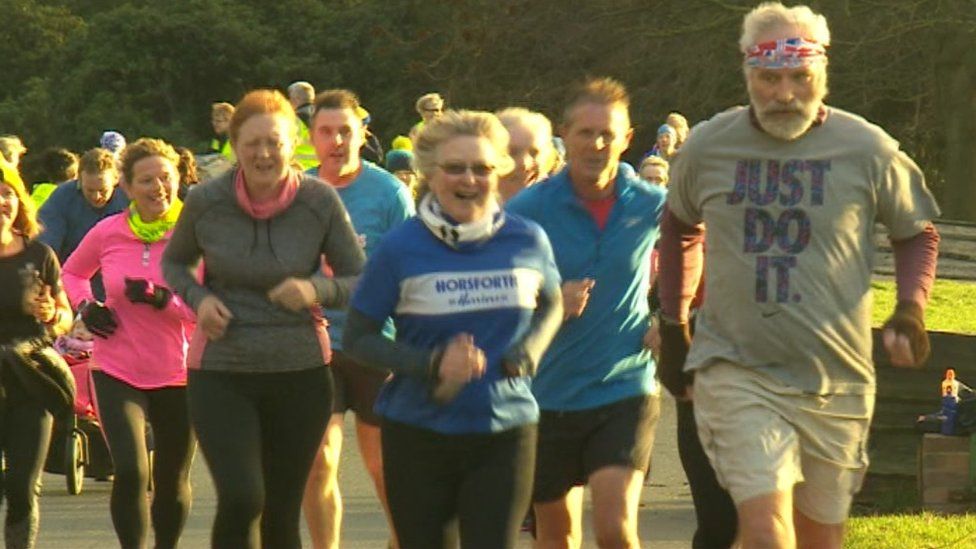 Temple Newsam 'solidarity' event for attacked runners BBC News