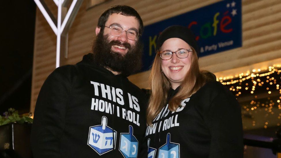 Rabbi Yossi Posen and his wife Rivka Posen