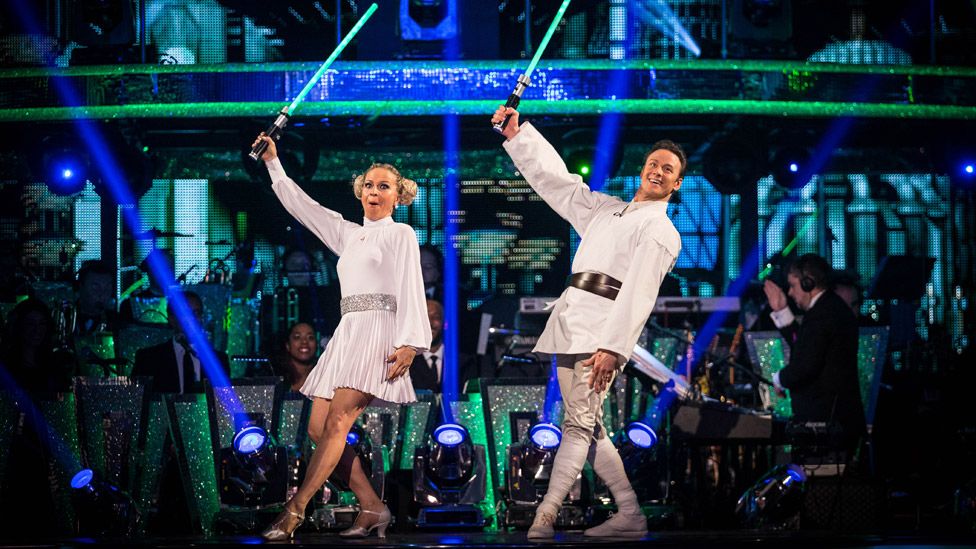 Kevin Clifton and Kellie Bright in 2015