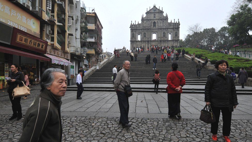Ruins of St Paul's in Macau