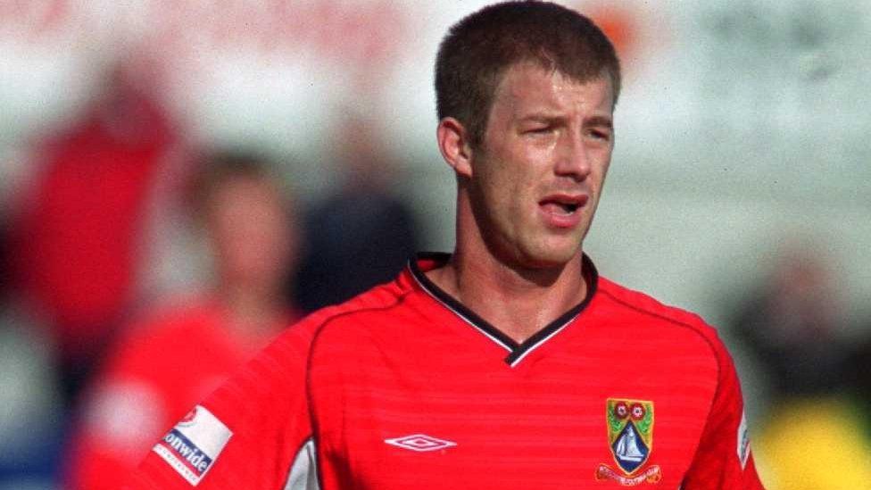 Steve Walters while playing for Morecambe
