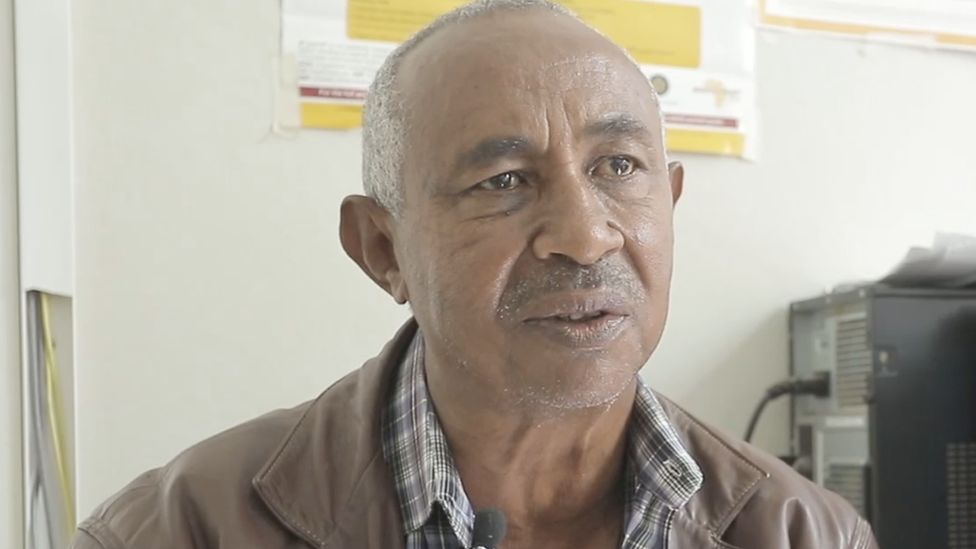 Fikadu Jember, a retired teacher