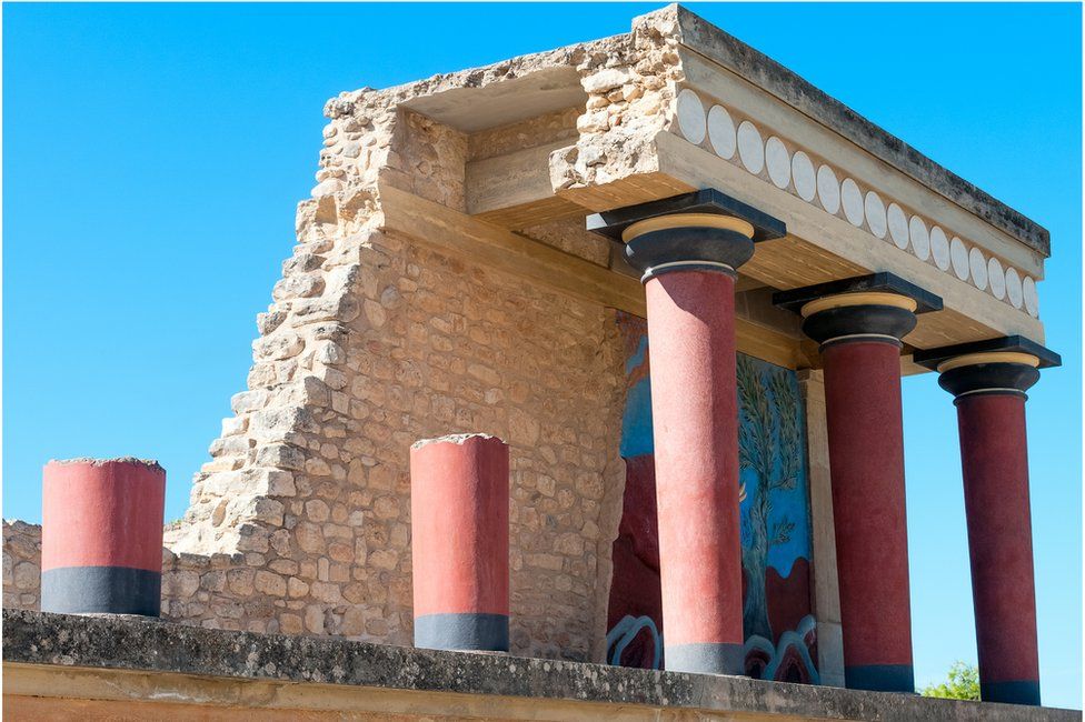 Knossos palace, Crete