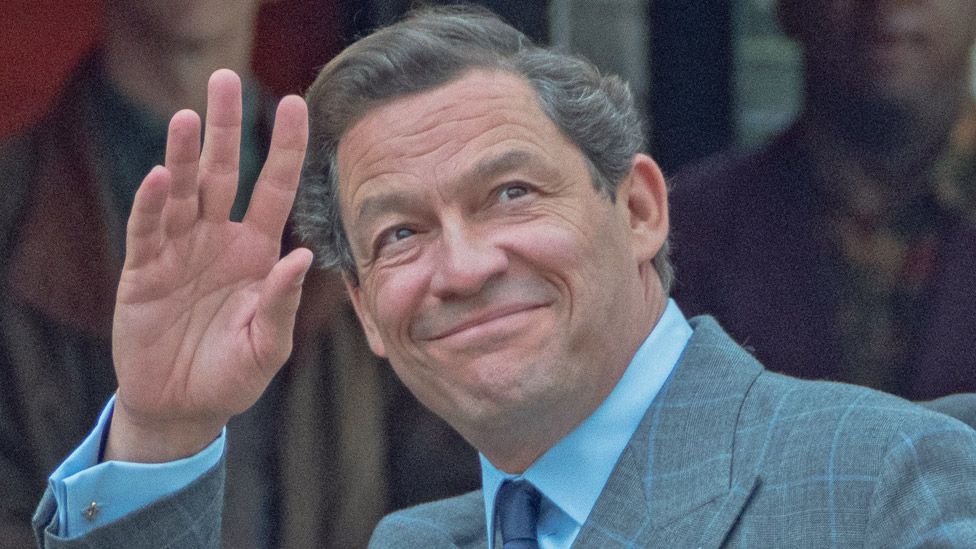 Dominic West in The Crown