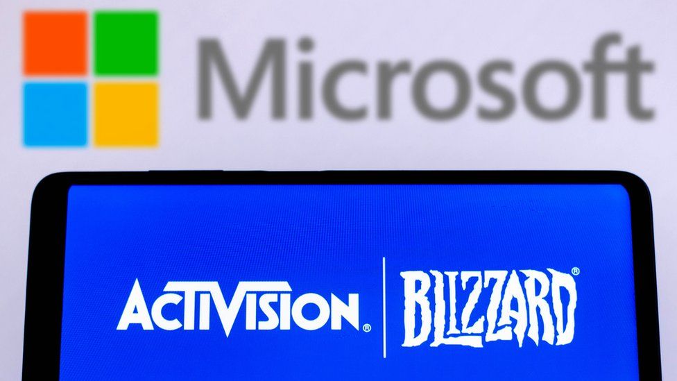 Microsoft and Activision logo