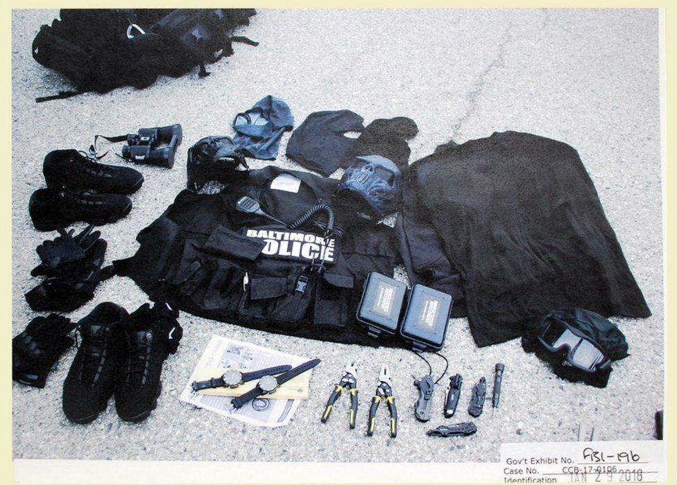 Prosecutors showed evidence of Jenkins' building up the tools needed to do full-fledged robberies