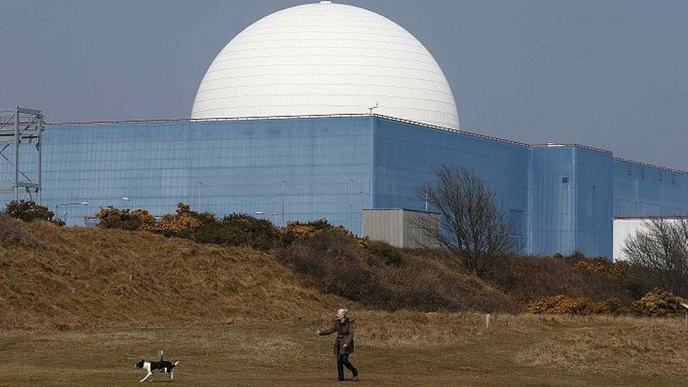 Sizewell B nuclear power station in Suffolk