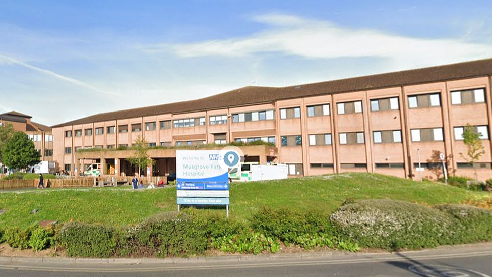 Exterior of Musgrove Park Hospital in Taunton