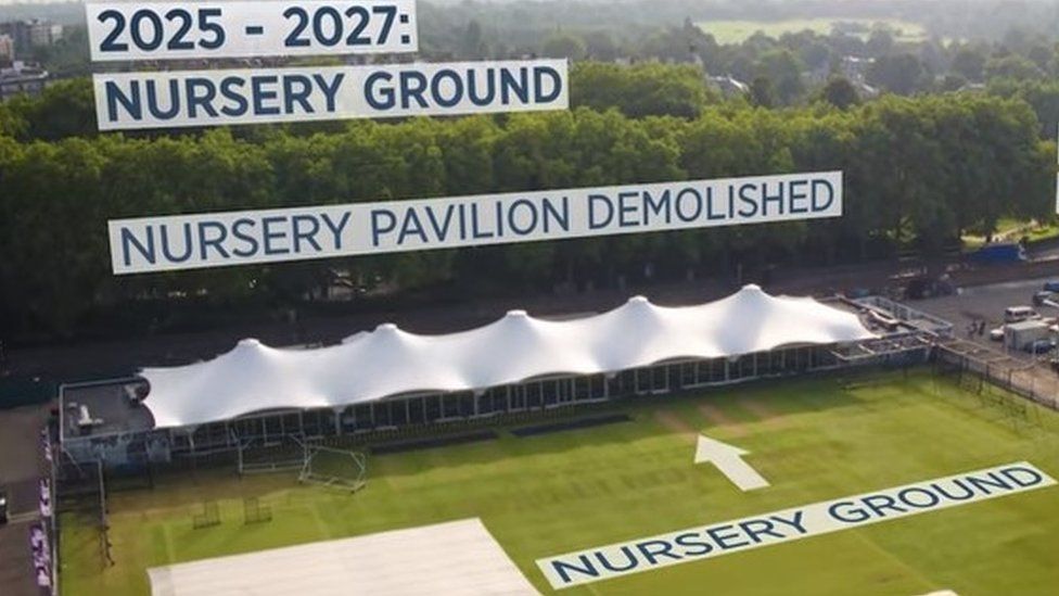 Nursery End, Lord's plans from MCC