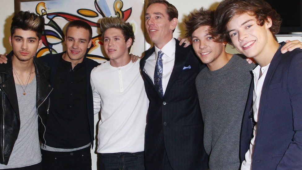 One Direction and Ryan Tubridy