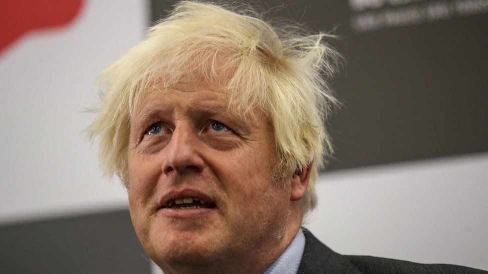 Former Prime Minister Boris Johnson