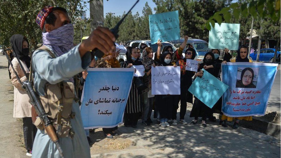 Protest in Kabul 8/9