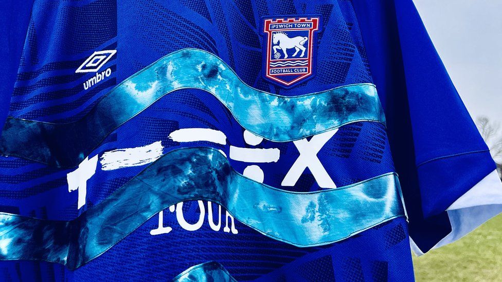 Ipswich Town's shirt reimagined by Climate Clubs