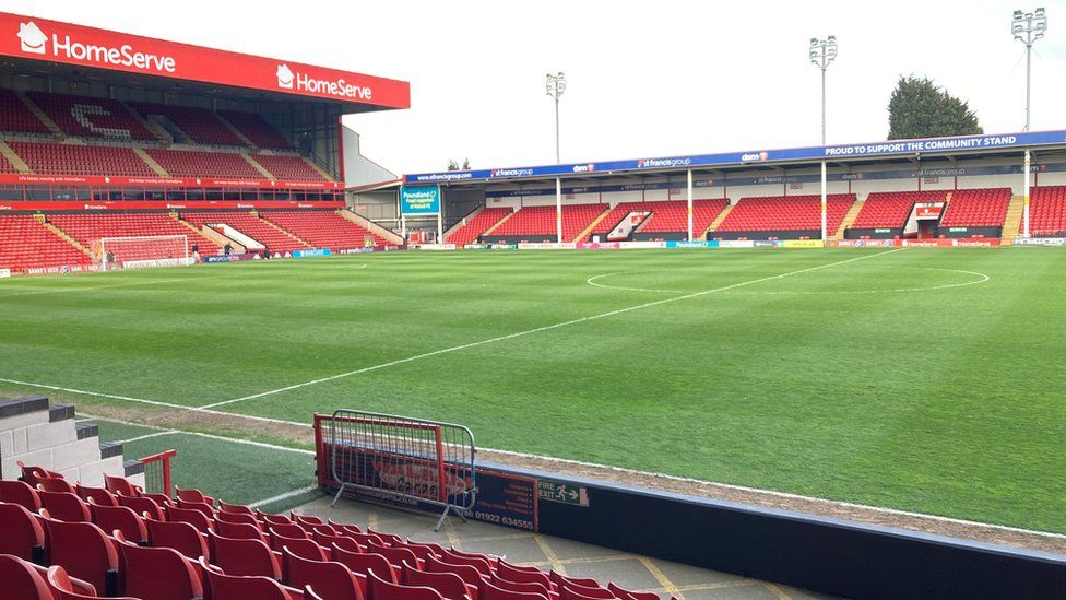 Walsall ground becomes Poundland Bescot Stadium in new partnership - BBC News