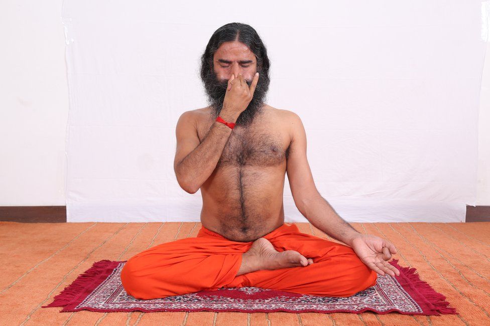 The yoga guru turned company boss - BBC News