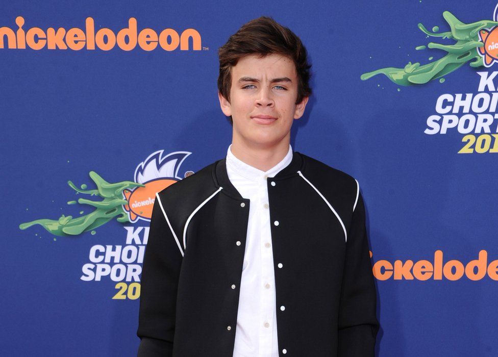 Hayes Grier at the 2015 Kids' Choice Sports Awards at Pauley Pavilion, Los Angeles, 16 July 2015