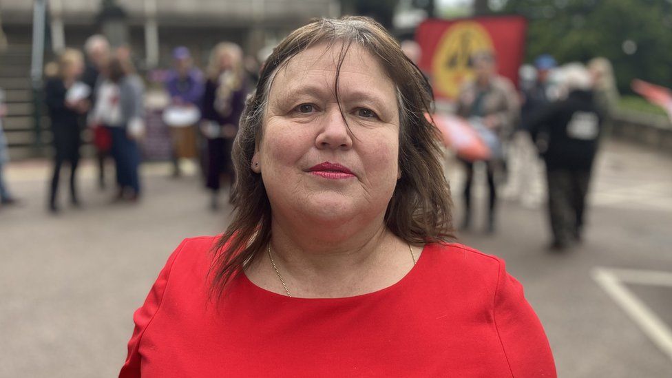 Leader of the opposition Labour group, Joan Dixon