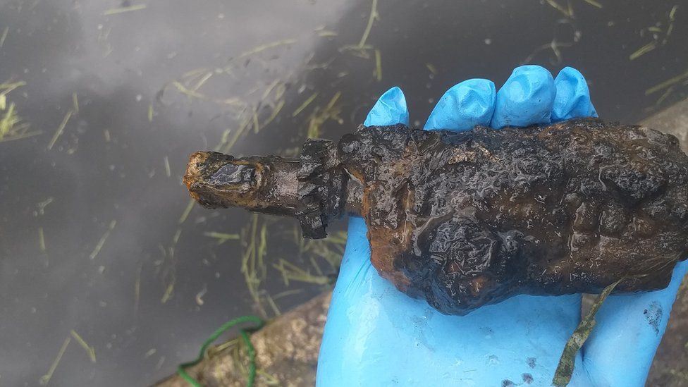 Grenade pulled from the River Soar