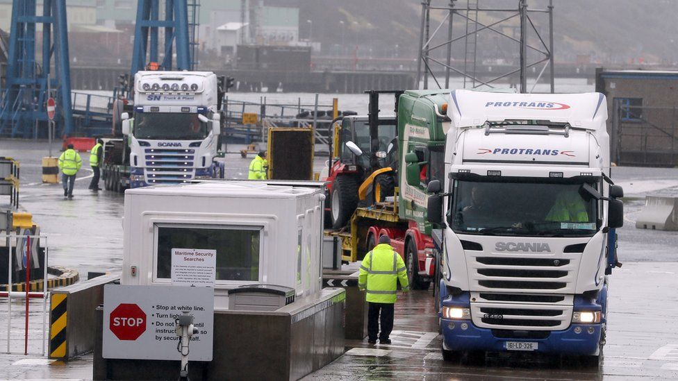 Brexit has led to new checks on goods moving from Great Britain to Northern Ireland