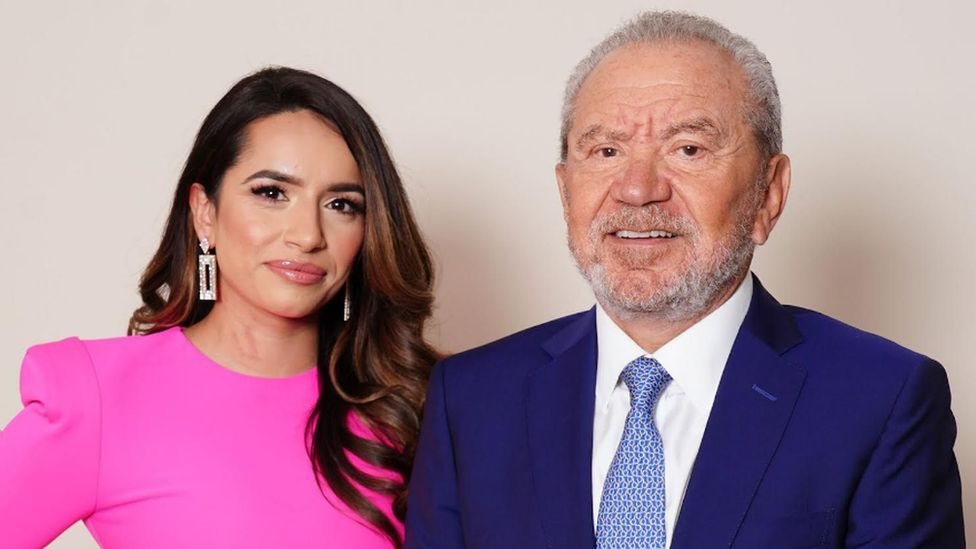 Harpreet Kaur and Lord Sugar