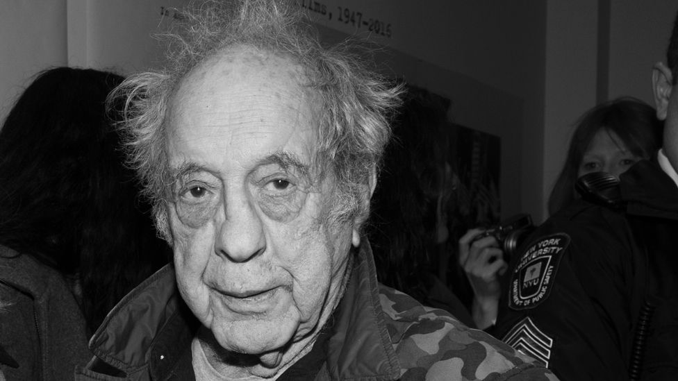 Photographer Robert Frank attends the opening of "Robert Frank, Books And Films, 1947 - 2016" at The Tisch Galleries on 28 January 2016 in New York City.