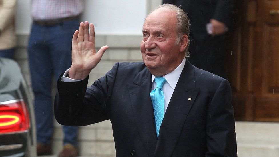 File photo dated July 1, 2017 of Juan Carlos 1st King of Spain and