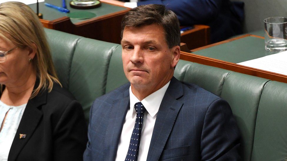 Angus Taylor in parliament